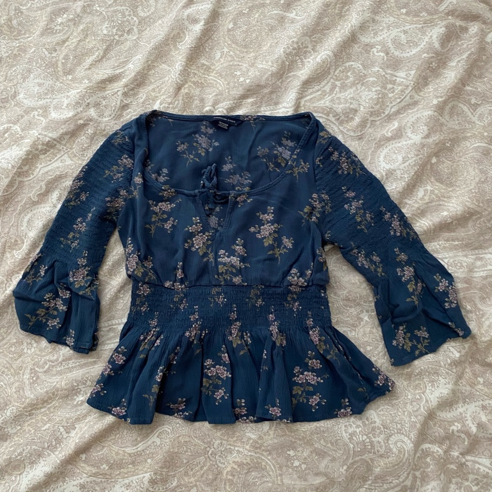 American Eagle Peasant Top